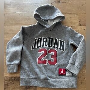 Jordan Kids Gray Hoodie size 2 years